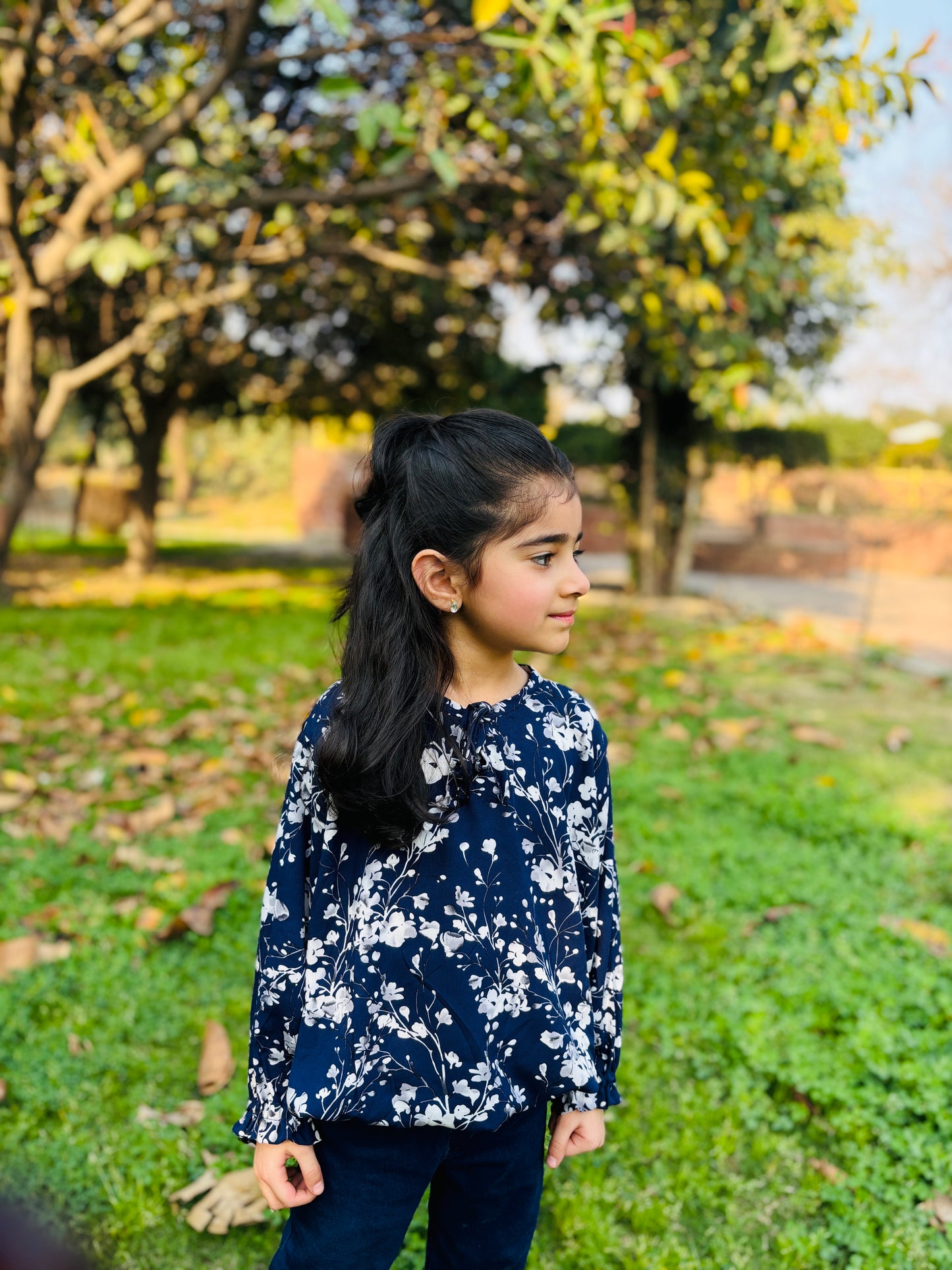 Floral tunic