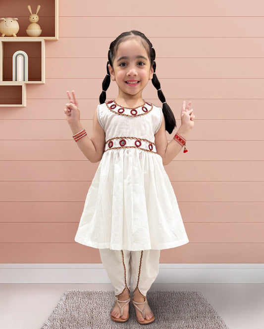 Frock + Tulip Shalwar