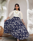 Cotton shirt | Arabian lawn skirt